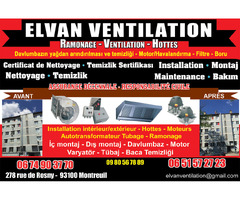 Elvan Ventilation - Ramonage / Ventilation / Hottes