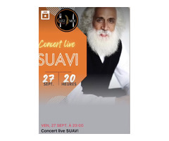Concert Live de SUAVI au Restaurant Chezmoi By Ekin à Gonesse