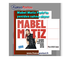 Mabel Matiz Paris Konseri